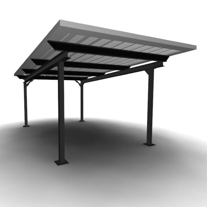 Carport mit 1 Stellplatz 5,6x3,36m 250kg/m²