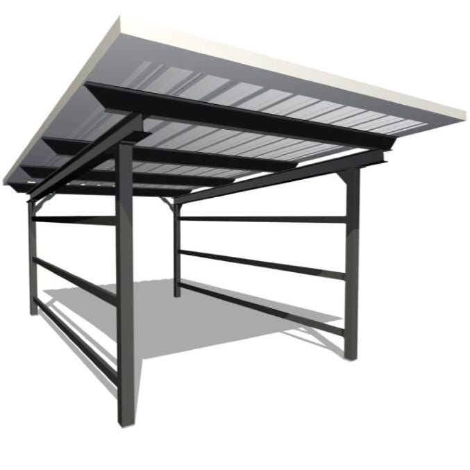 Carport mit 1 Stellplatz 5,6x3,36m 250kg/m²