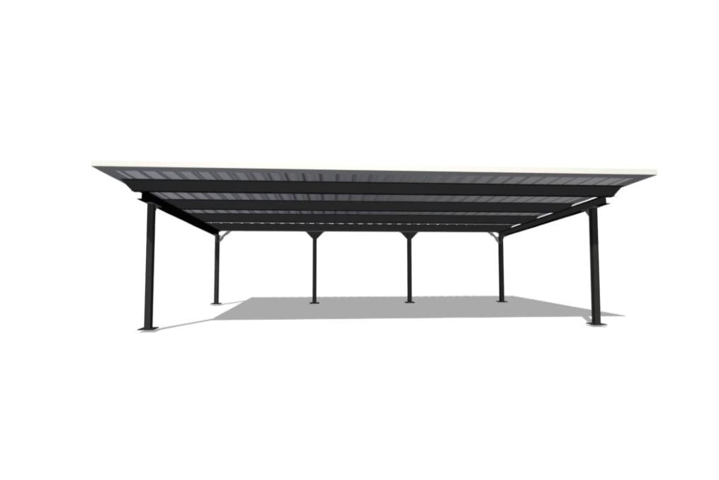 Carport mit 3 Stellplätzen 5,6x8,92m 250kg/m²