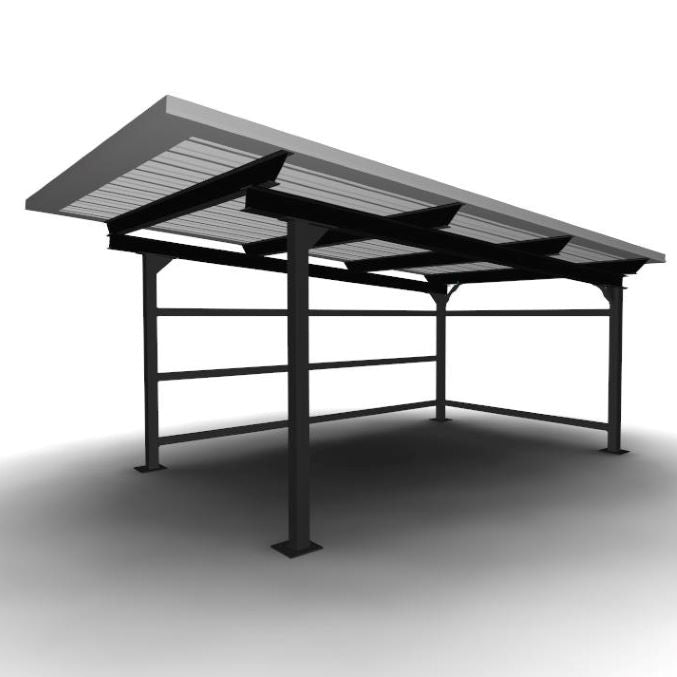 Carport mit 1 Stellplatz 5,6x3,36m 250kg/m²