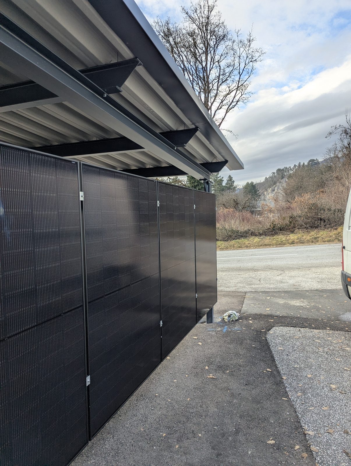 Referenzprojekt 1 — Stahlcarport von IhrCarport.eu, Ansicht 4
